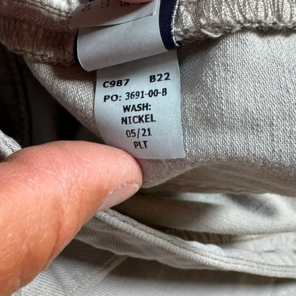 JOHNNIE-O Men's Stretch 5 pocket Tan/Khaki Jeans/Pants SIZE 38x32